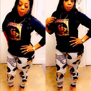 Melanin shirt shirt sleeve